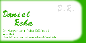 daniel reha business card